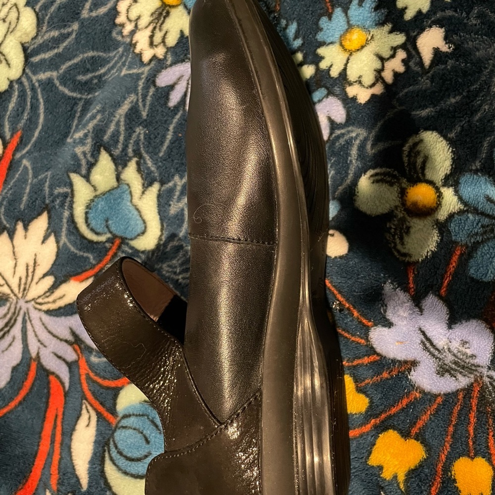 Dansko Black Nappa Leather Audrey Mary Jane Sz 39 (8.5-9)